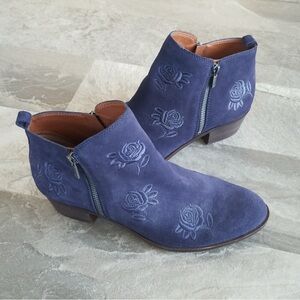 Lucky Brand suede basel booties. Like New condition!